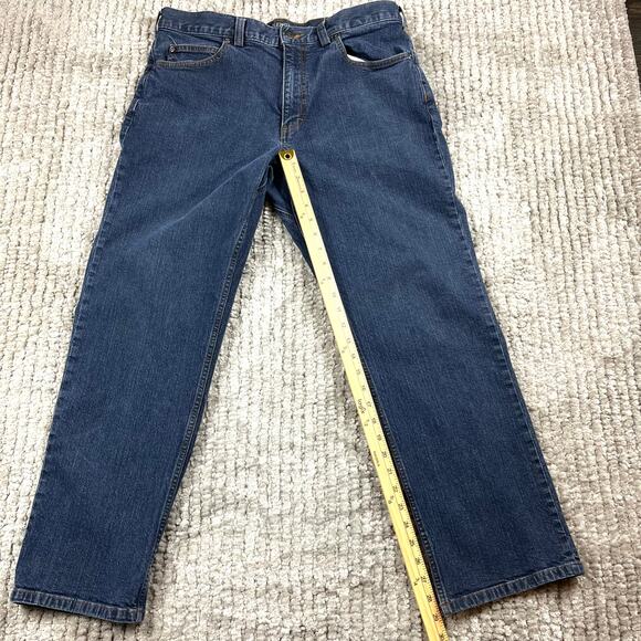 Duluth Flex Weekender Relaxed Fit Jeans Men's 36x30 Medium Wash Workwear - Picture 5 of 13